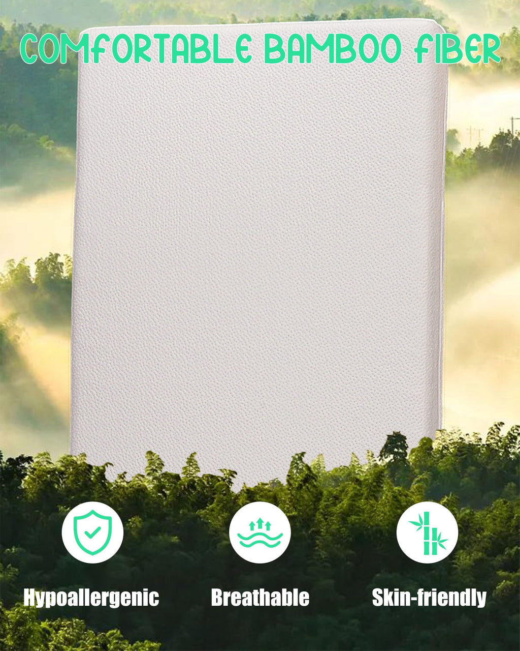 Mini Crib Mattress with Waterproof Bamboo Cover Q5341