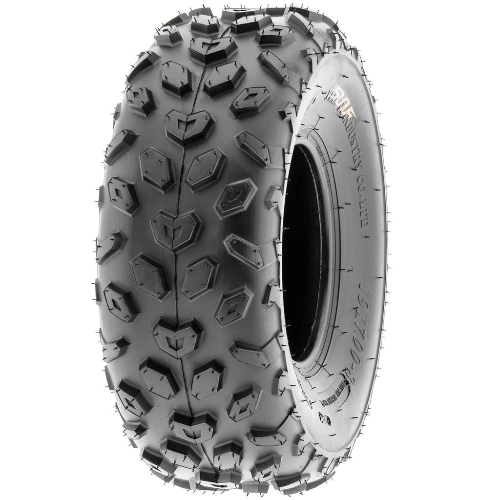 19x7-8 Knobby Tubeless Tire T468401