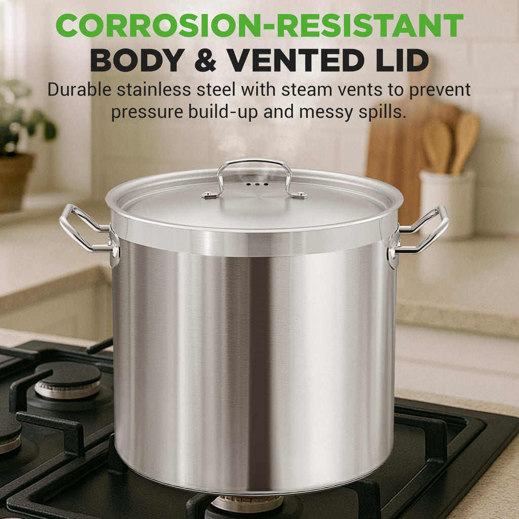 40 Quart Stainless Steel Stockpot A784795