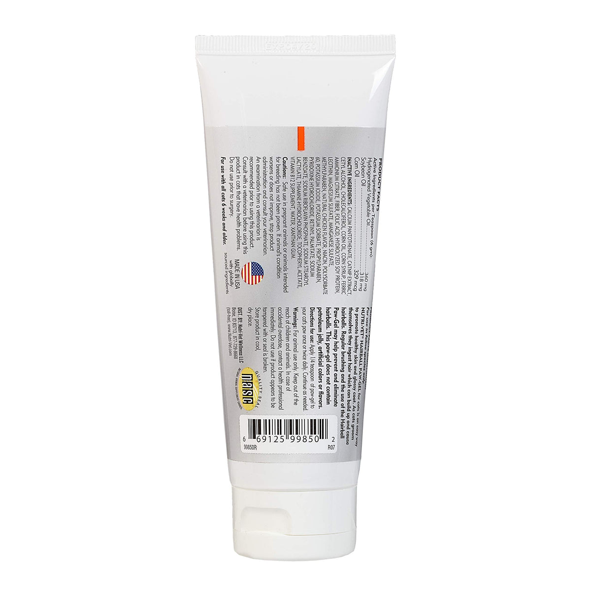 Chicken Flavor Hairball Paw-Gel 3oz Pack of 2 P28015