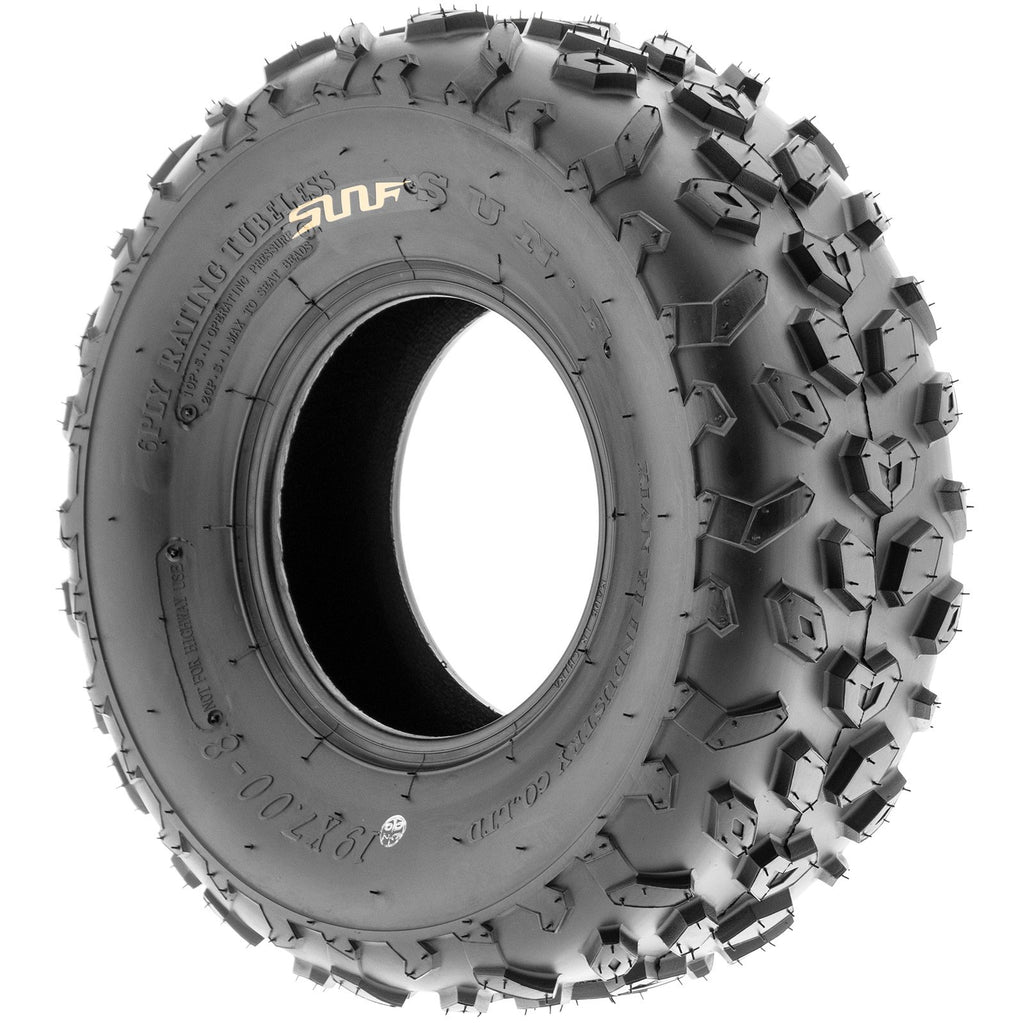 19x7-8 Knobby Tubeless Tire T468401