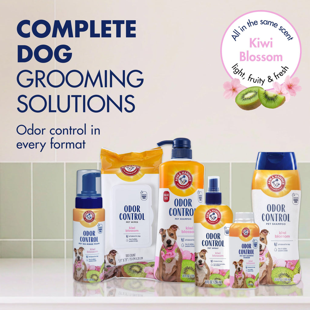 Deodorizing Dog Shampoo Kiwi Blossom 20 Fl Oz P893