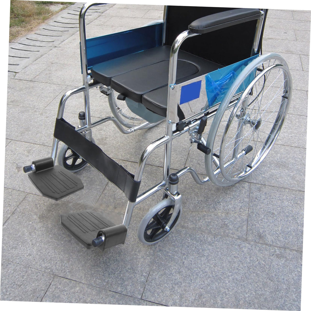 Universal Heavy Duty Wheelchair Footrest Replacement Adjustable Leg Rest Pedals C83949