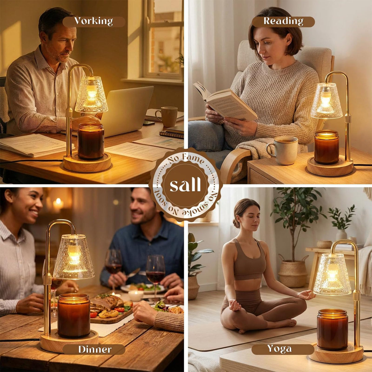 2 Pack Candle Warmer Lamp V71316