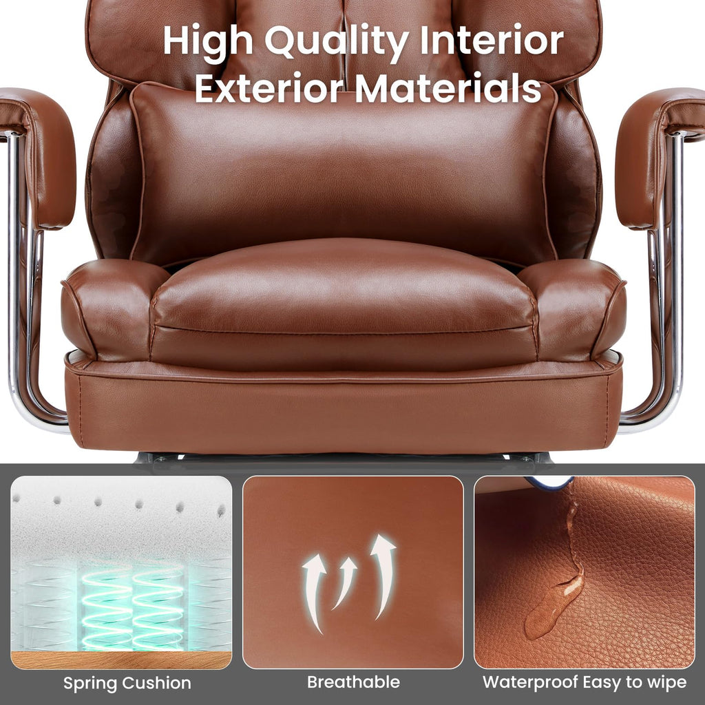 Big and Tall Executive Chair with Foot Rest E362