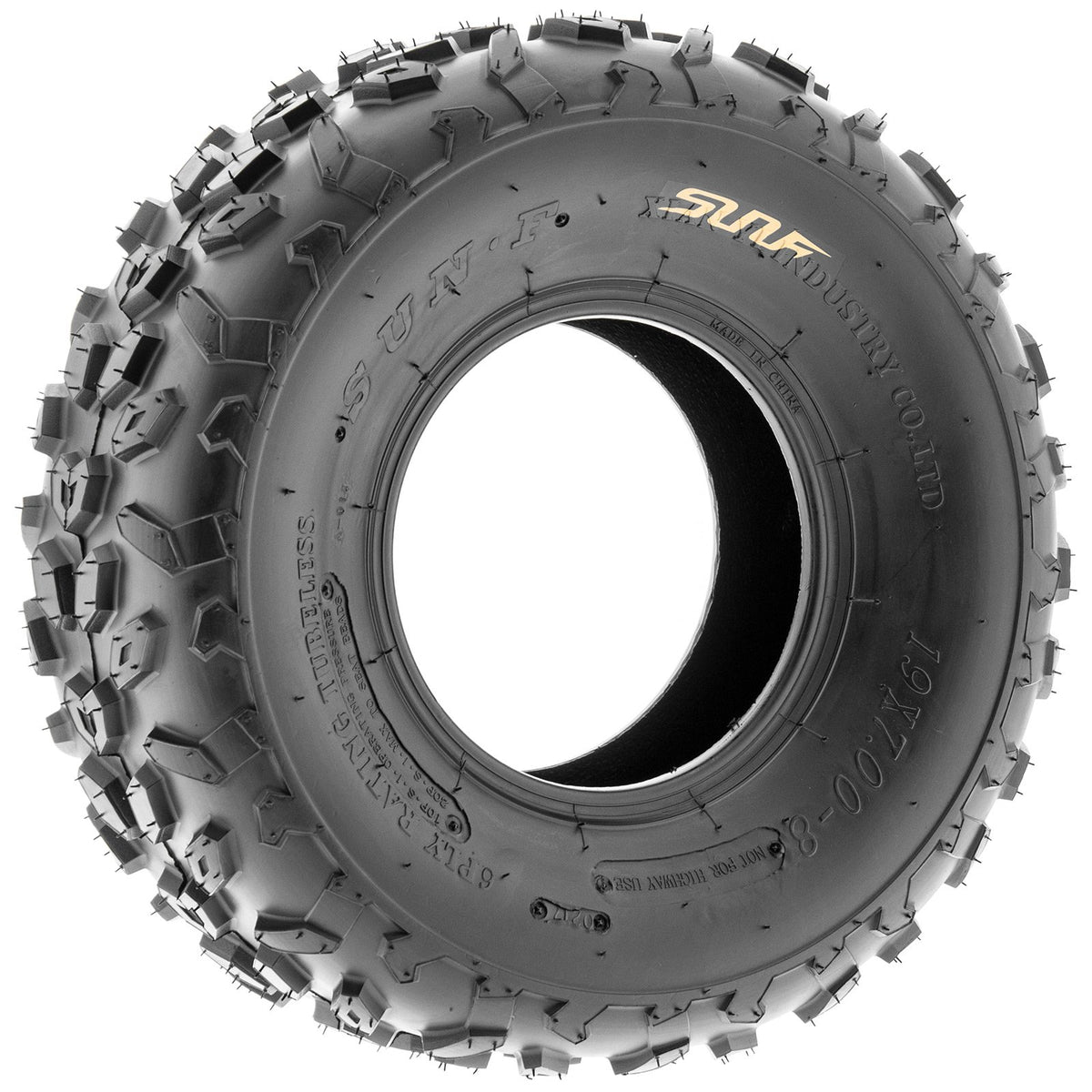 19x7-8 Knobby Tubeless Tire T468401