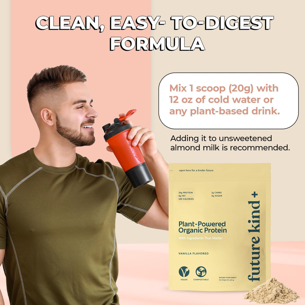 Vegan Protein Powder Vanilla 34 Servings D755899