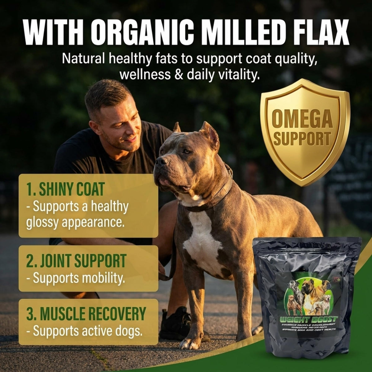 Dog Weight Protein Supplement 2 lb U1595