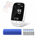 Blood Glucose Monitor Kit with 100 Strips and 100 Lancets B8274