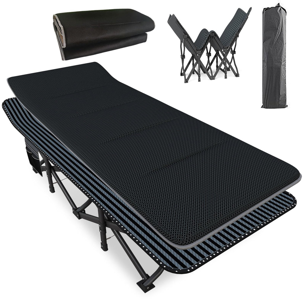 31.5" Wide Camping Cot with Pad N9830