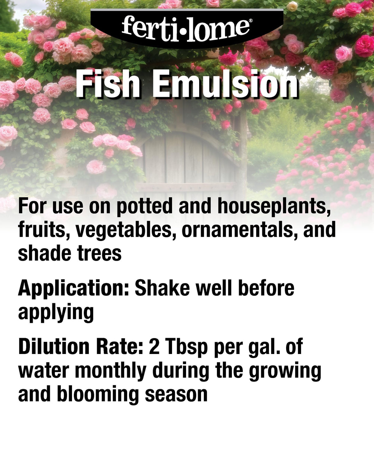 Fish Emulsion Fertilizer 5-1-1, 32 oz M851254