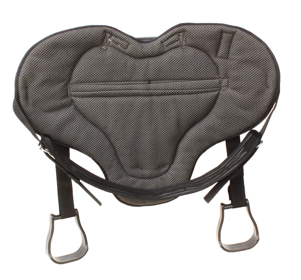 Lightweight Neoprene Padded Bareback Saddle Pad with Stirrups & Cinch T229