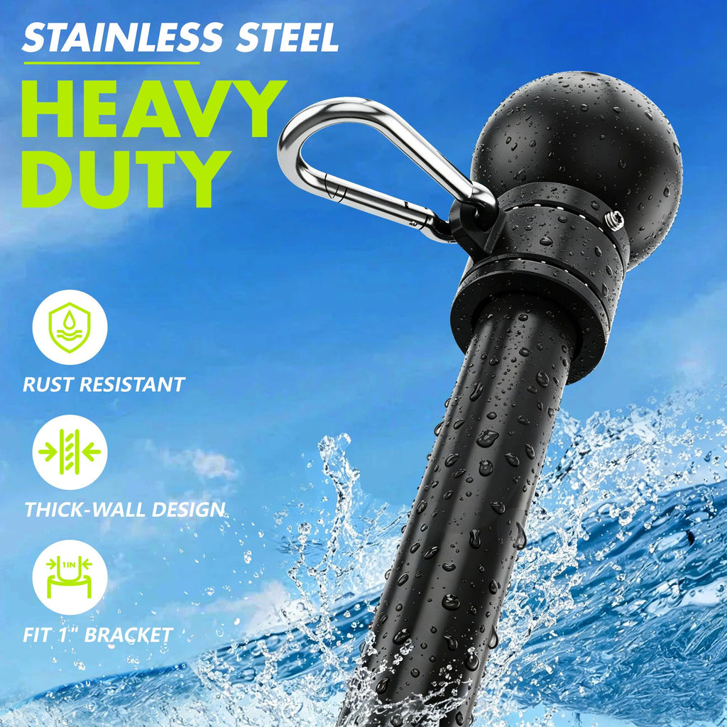 4.8FT Stainless Steel Flag Pole D153935