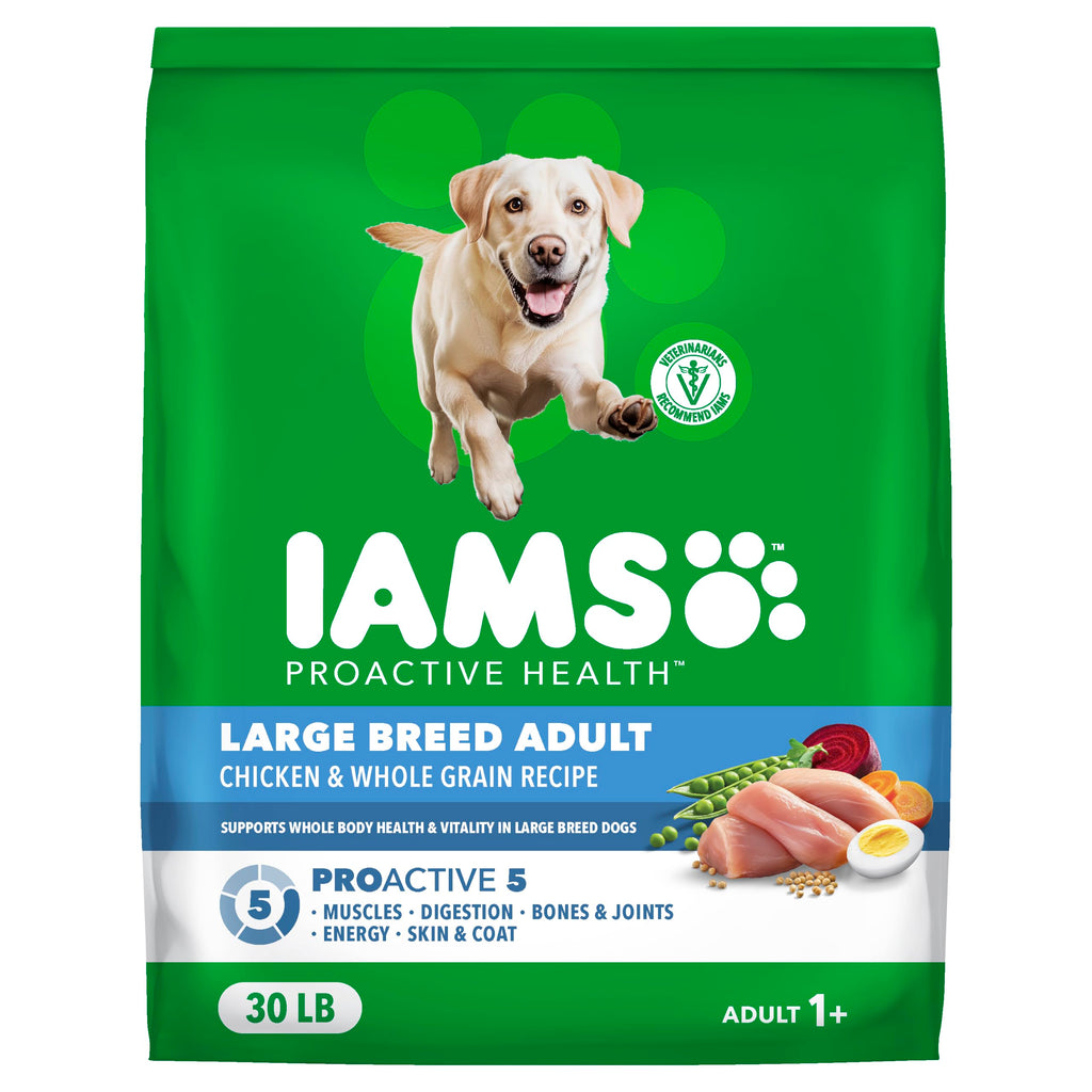 Large Breed Chicken Dry Dog Food 30 lb I641479
