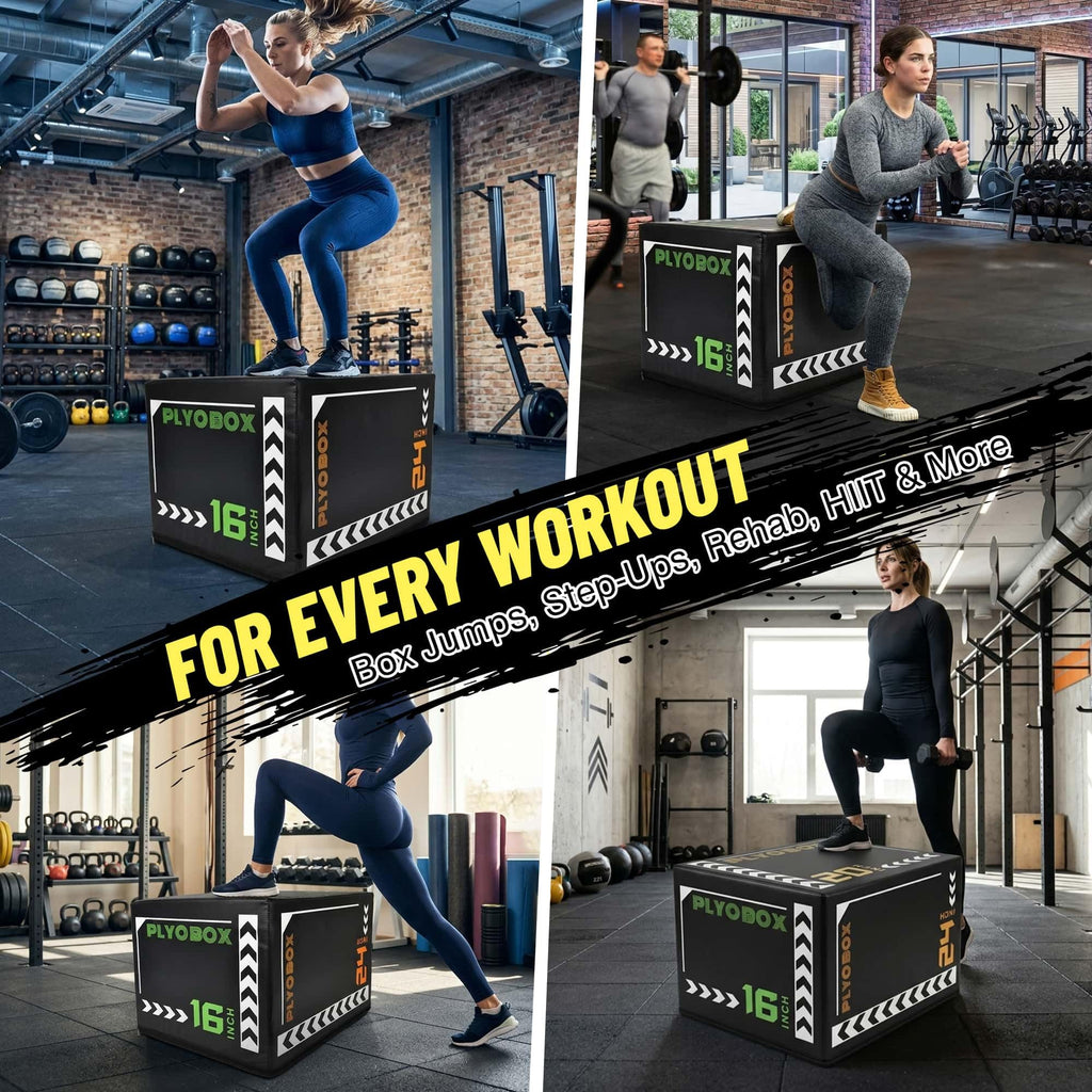 3-in-1 Foam Plyo Box H88768