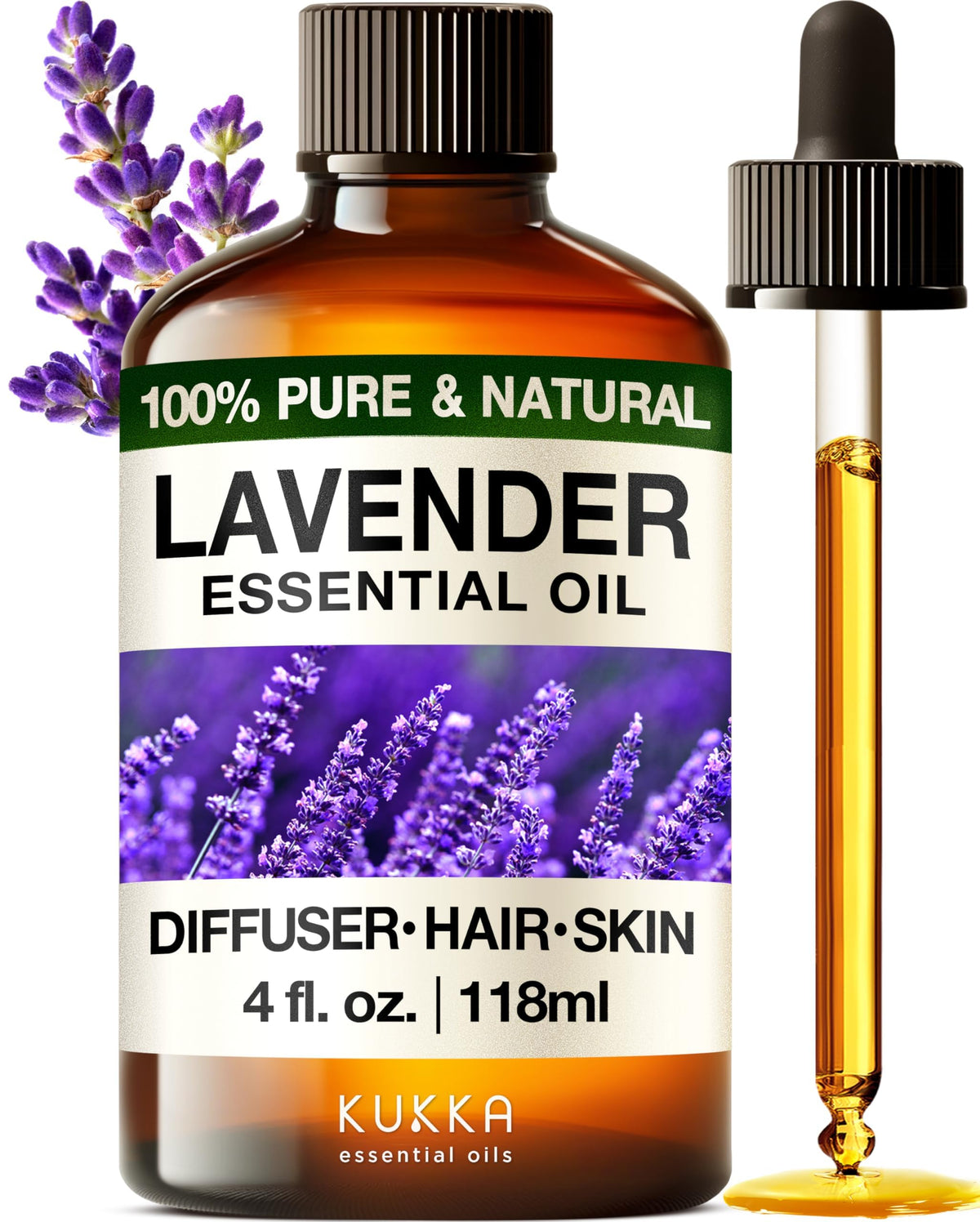 Lavender & Rosemary Essential Oil Set 2x4 fl oz V8159