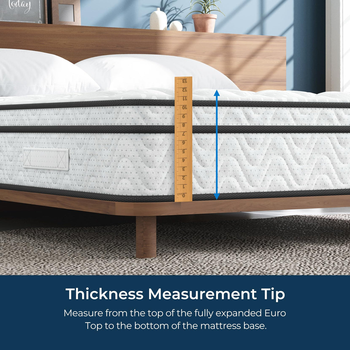 Full 12 Inch Hybrid Mattress in a Box C8634