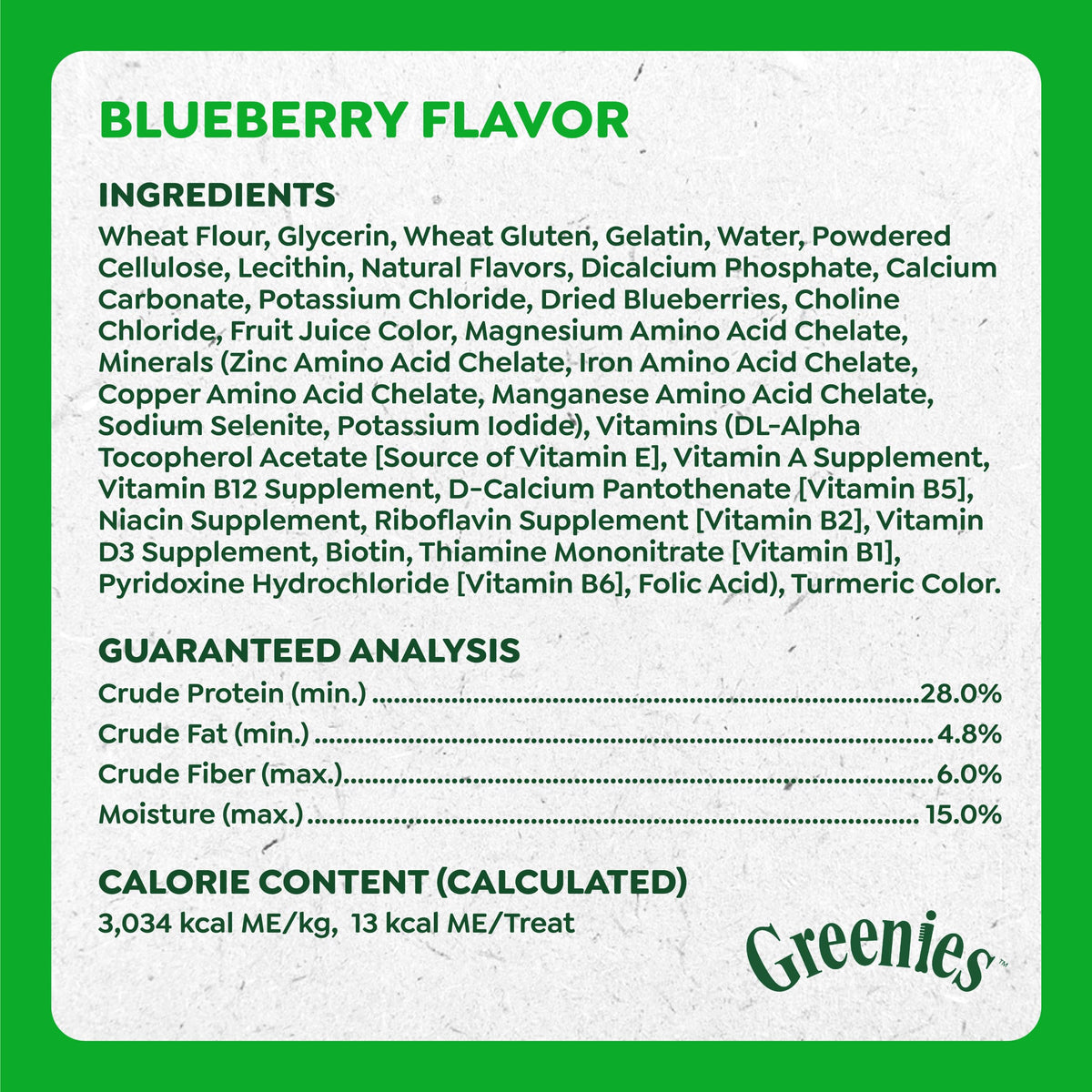 Blueberry Flavor Dog Treats 10.3 oz M7020