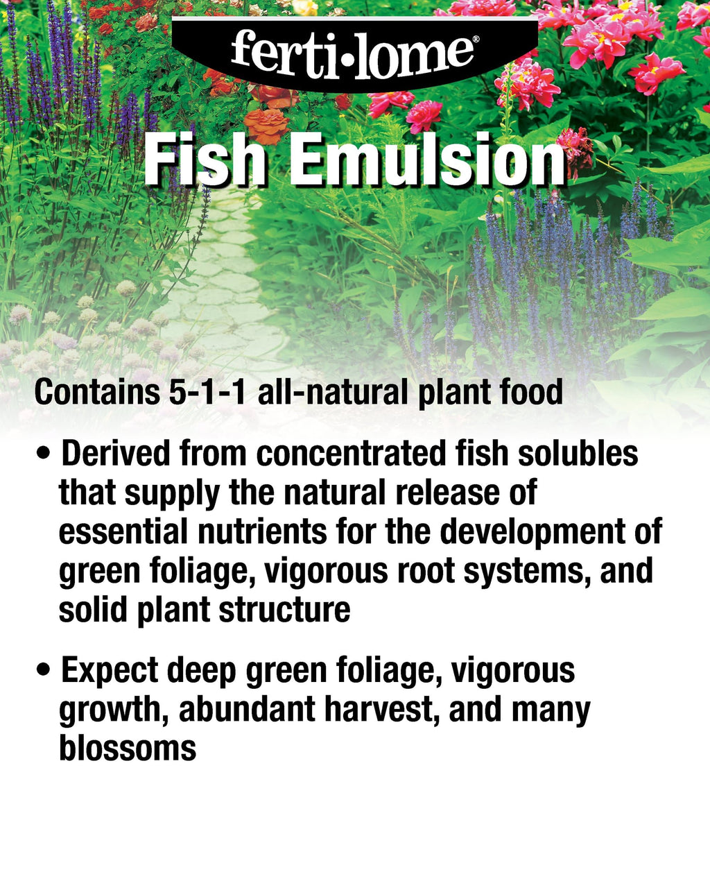 Fish Emulsion Fertilizer 5-1-1, 32 oz M851254